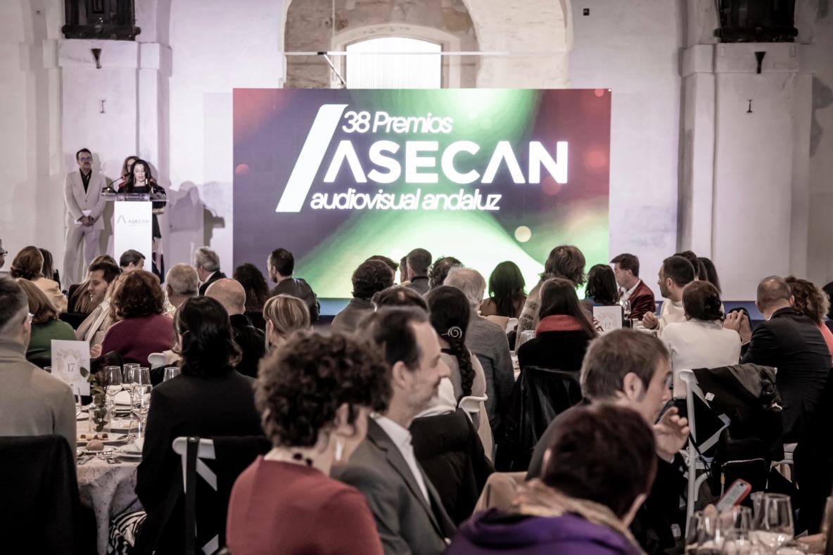 Profesionales del audiovisual andaluz en los Premios ASECAN