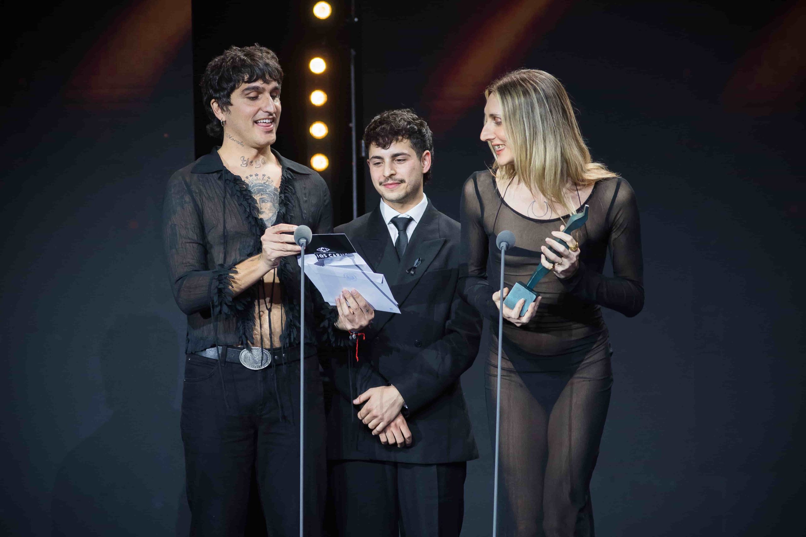 Premiados e invitados de los Premios Carmen