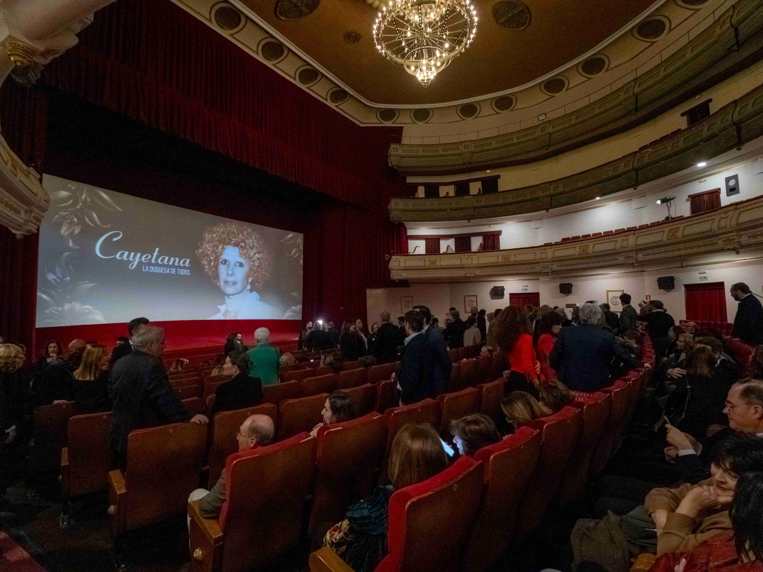 Premiere de Cayetana en Sevilla