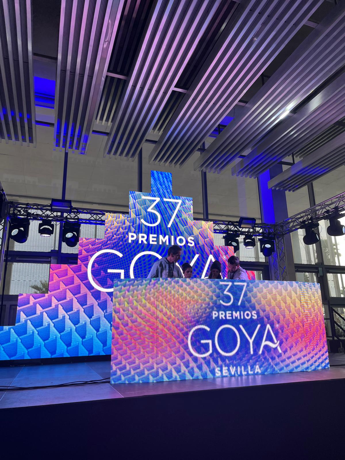 Fiesta oficial de los Premios Goya en FIBES