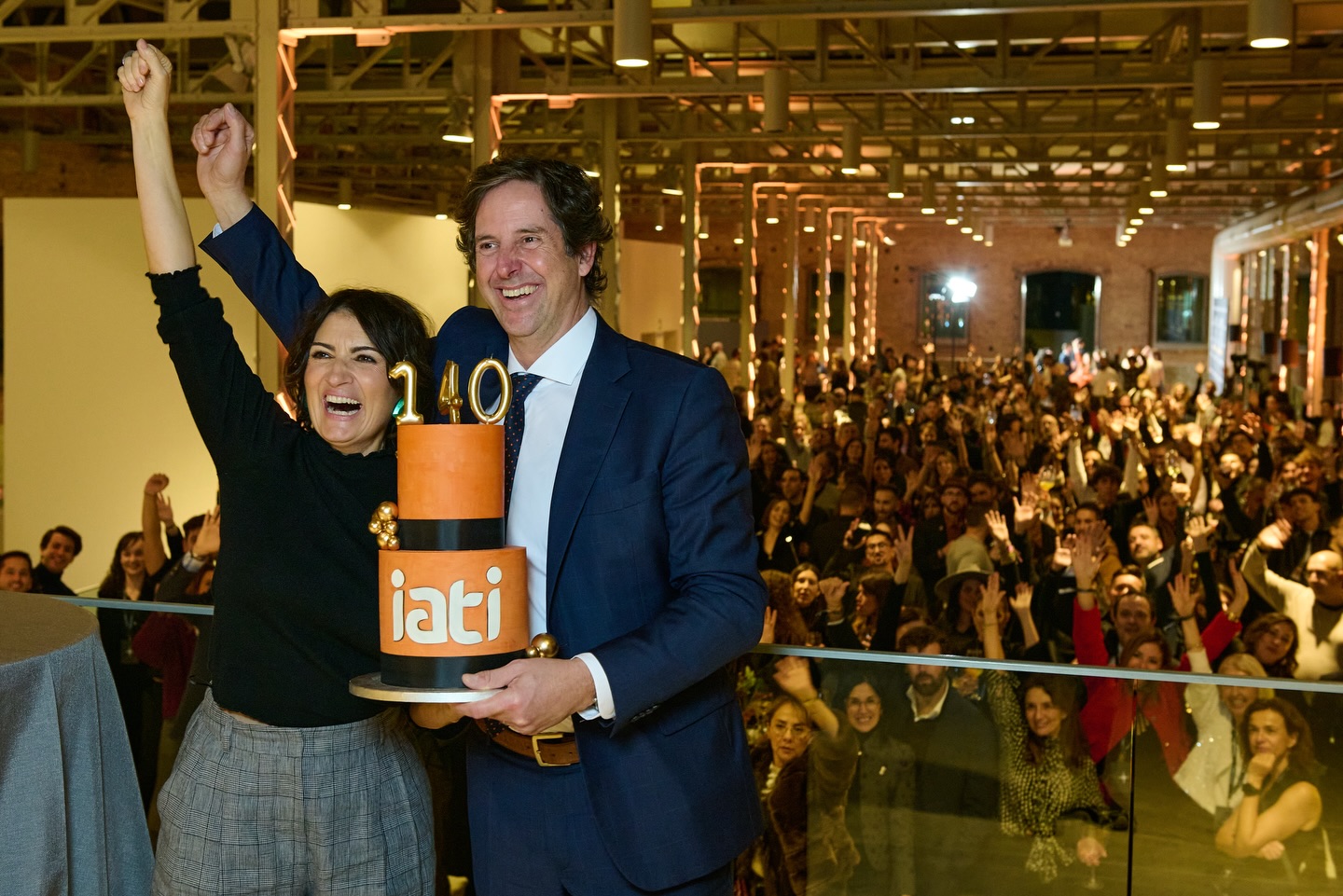 Creadores de contenido en los Premios IATI