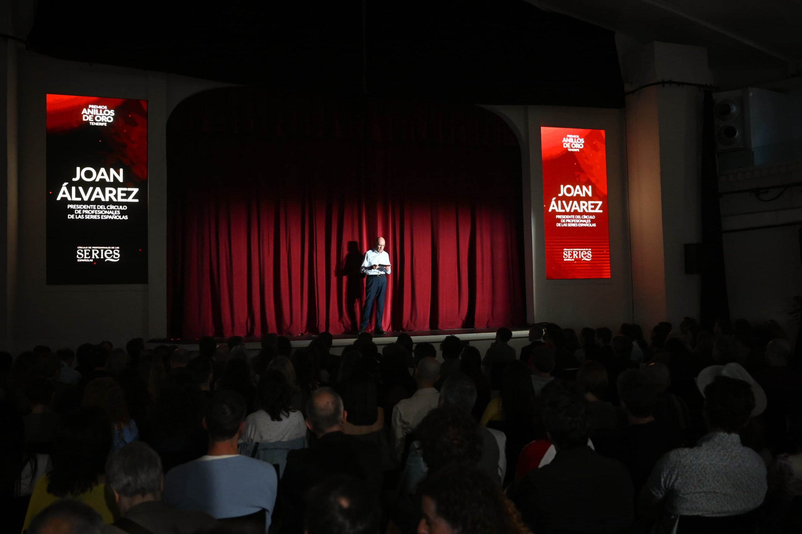 Lectura de Nominaciones de los Premios Anillos de Oro en Teatro Calderón