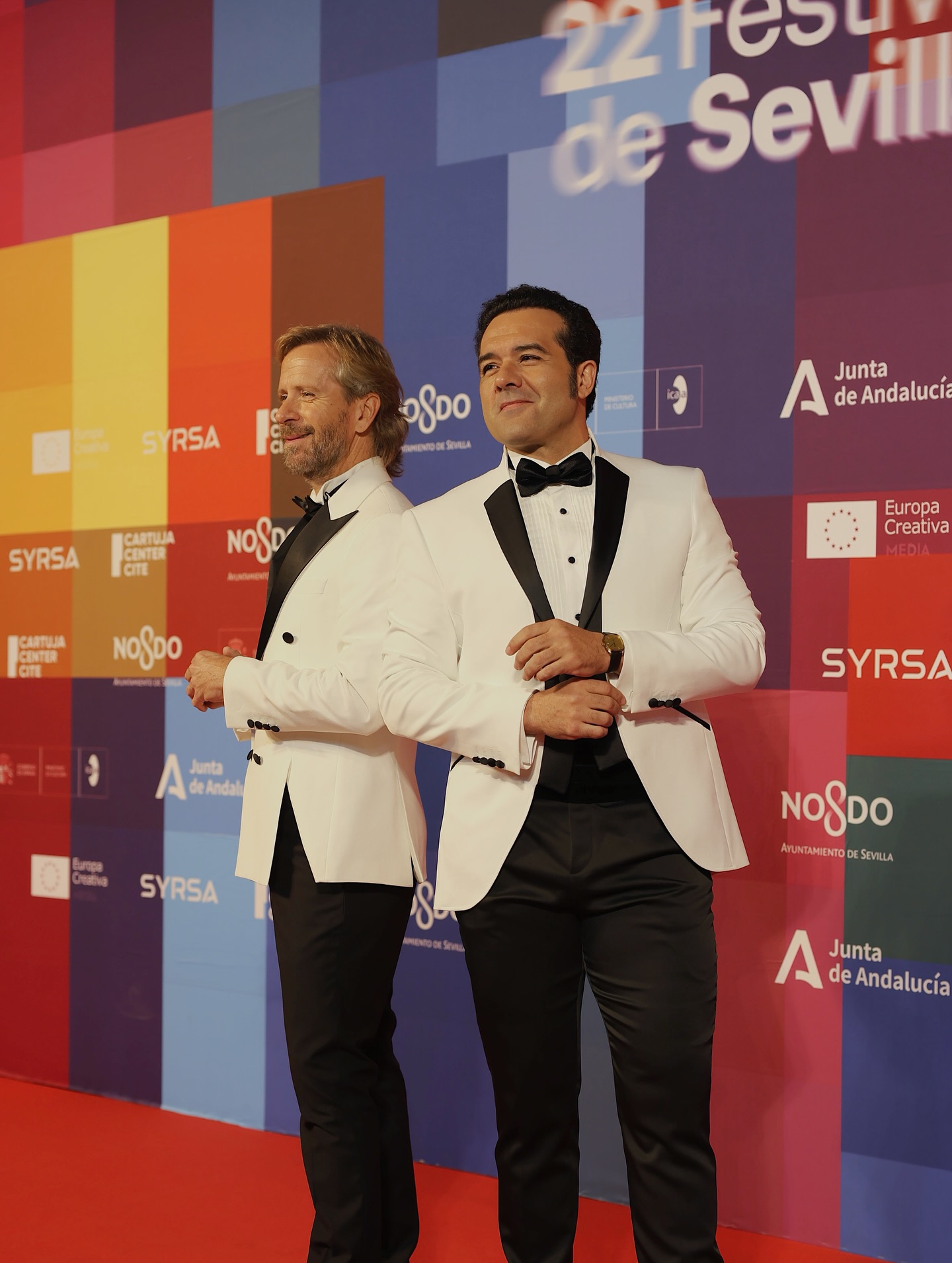 Autoridades en el Festival de Cine Europeo de Sevilla